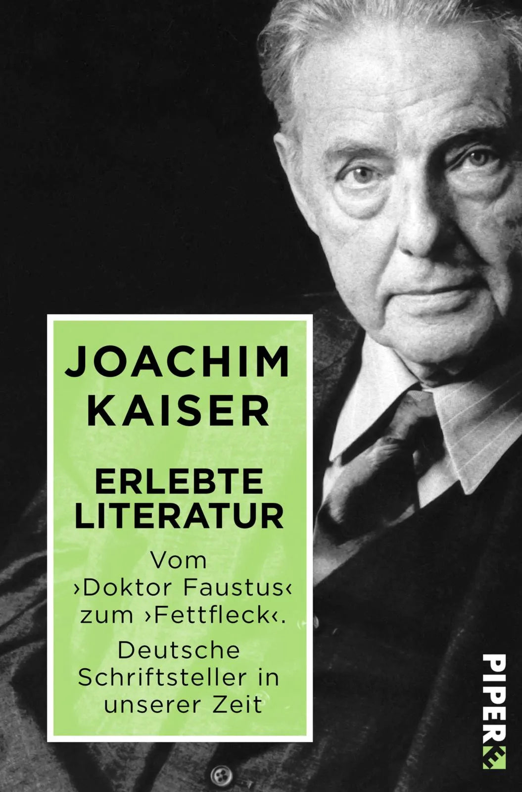 Buchcover von 'Erlebte Literatur' - Taschenbuch von Joachim Kaiser