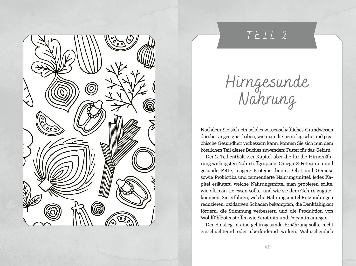Innenansicht von 'Ernährung für mentale Gesundheit – kompakt' - Taschenbuch