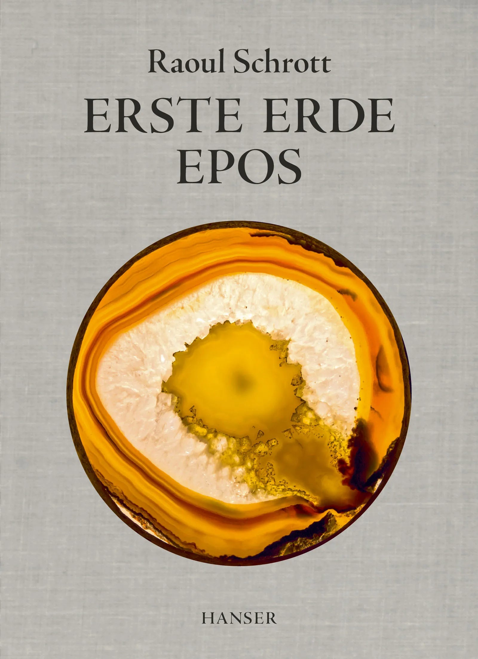Buchcover von 'Erste Erde' - Gebundene Ausgabe von Raoul Schrott