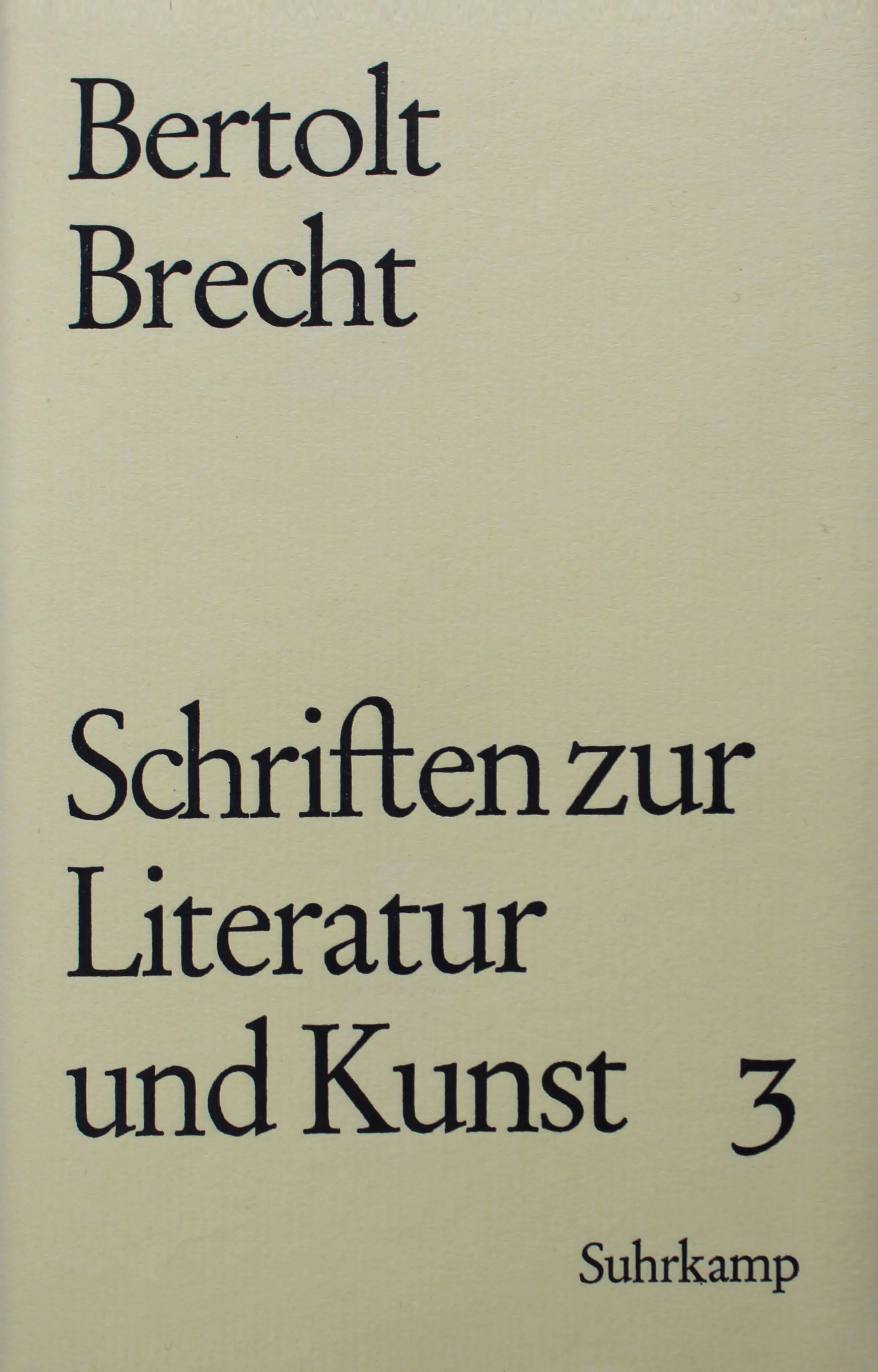 Buchcover von 'Erste Gesamtausgabe in 40 Bänden von 1953 ff' - Gebundene Ausgabe von Bertolt Brecht