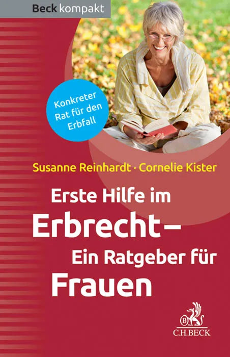 Buchcover von 'Erste Hilfe im Erbrecht' - Taschenbuch von Susanne Reinhardt