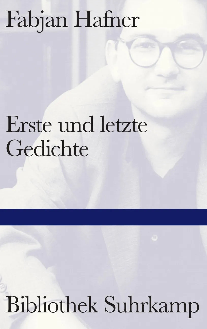 Buchcover von 'Erste und letzte Gedichte' - Gebundene Ausgabe von Fabjan Hafner