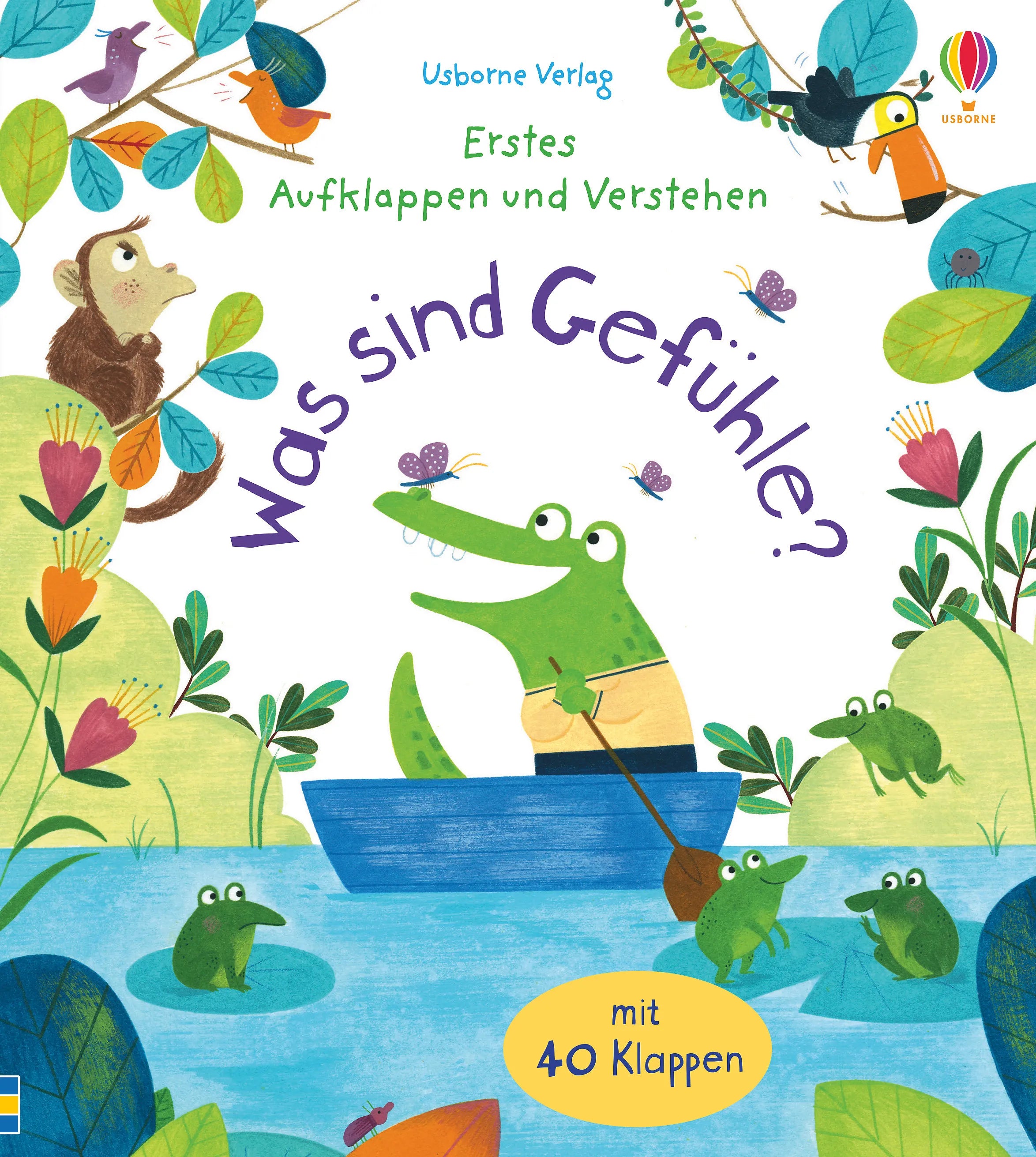 Buchcover von 'Erstes Aufklappen und Verstehen: Was sind Gefühle?' - Gebundene Ausgabe von Katie Daynes