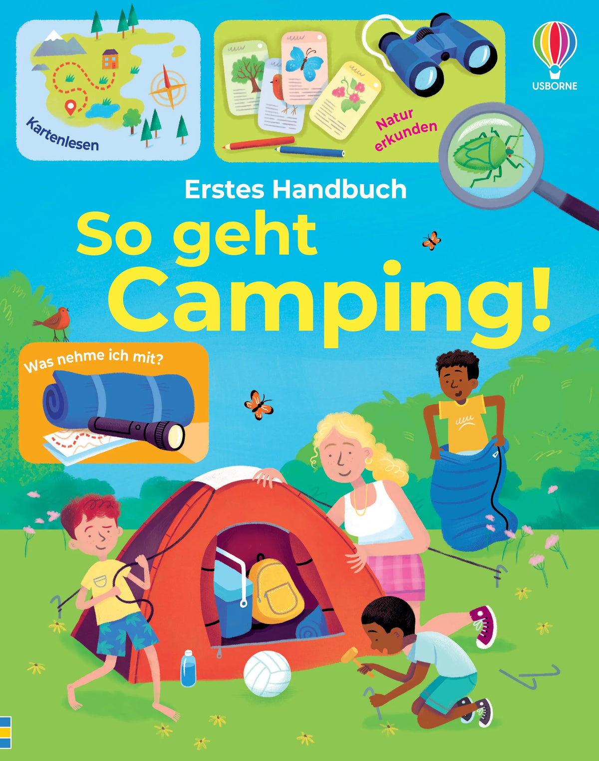 Cover: Erstes Handbuch: So geht Camping! (Taschenbuch) von Simon Tudhope