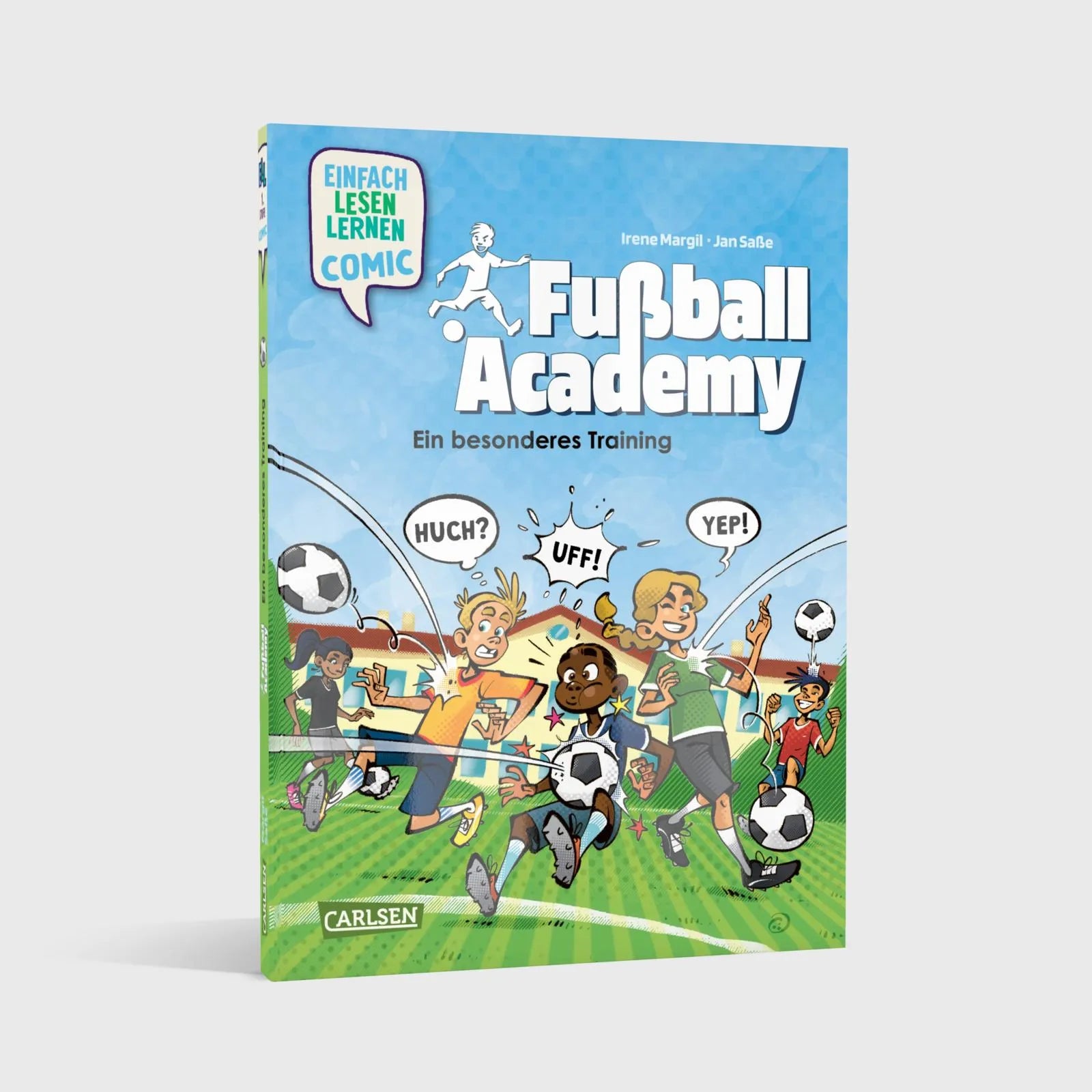 Detailansicht: Erstleser Kindercomic: Fußball Academy: Ein besonderes Training (Hardcover)
