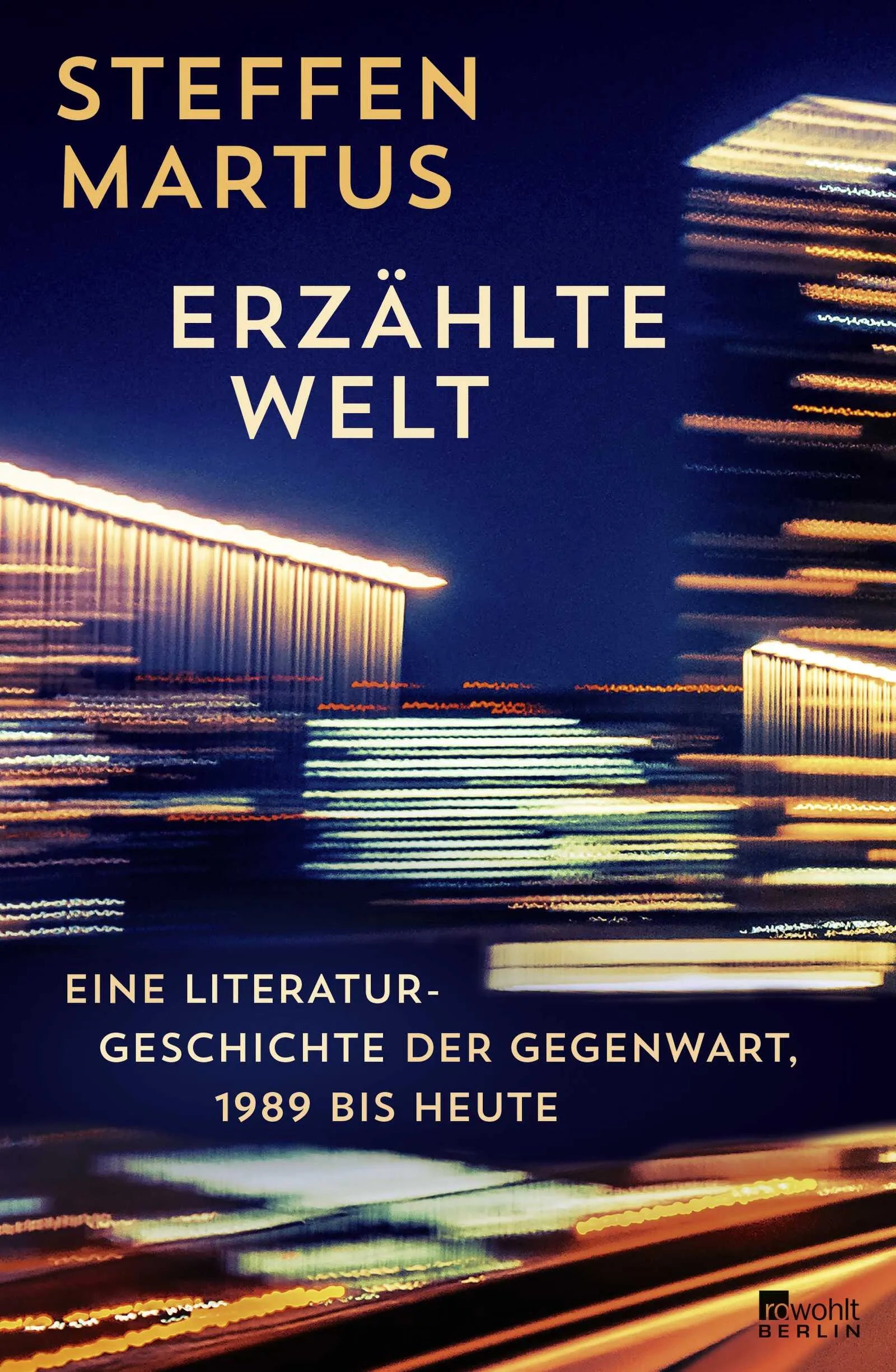 Buchcover von 'Erzählte Welt' - Gebundene Ausgabe von Steffen Martus