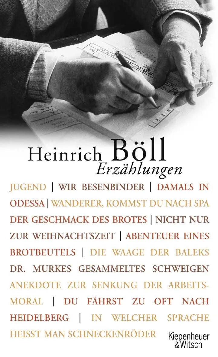 Buchcover von 'Erzählungen' - Gebundene Ausgabe von Heinrich Böll