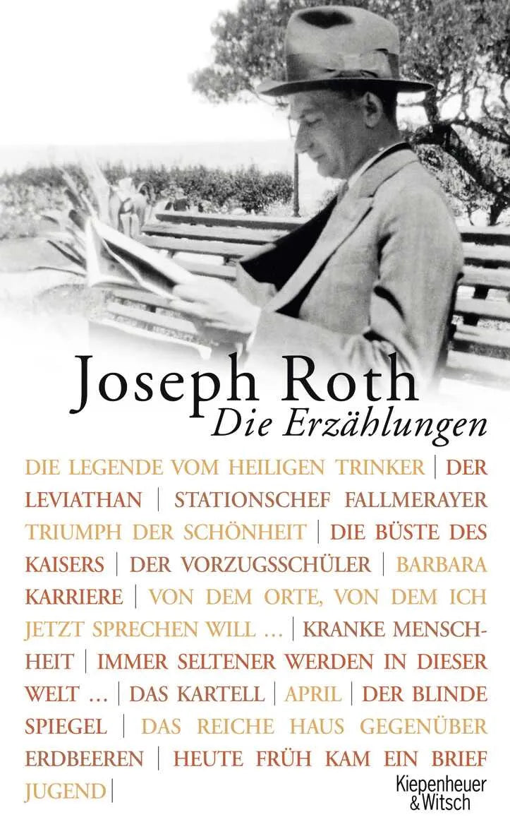 Buchcover von 'Erzählungen' - Gebundene Ausgabe von Joseph Roth