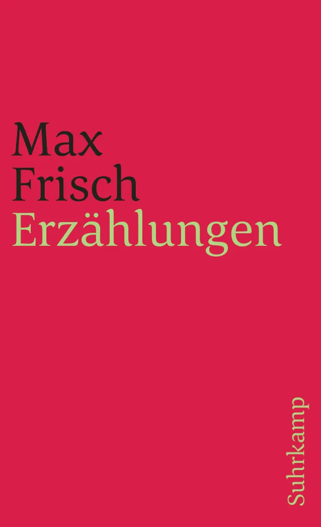 Buchcover von 'Erzählungen' - Taschenbuch von Max Frisch