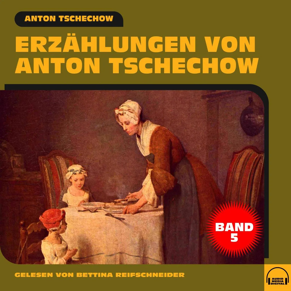 Cover: Erzählungen von Anton Tschechow (Hörbuch Download)