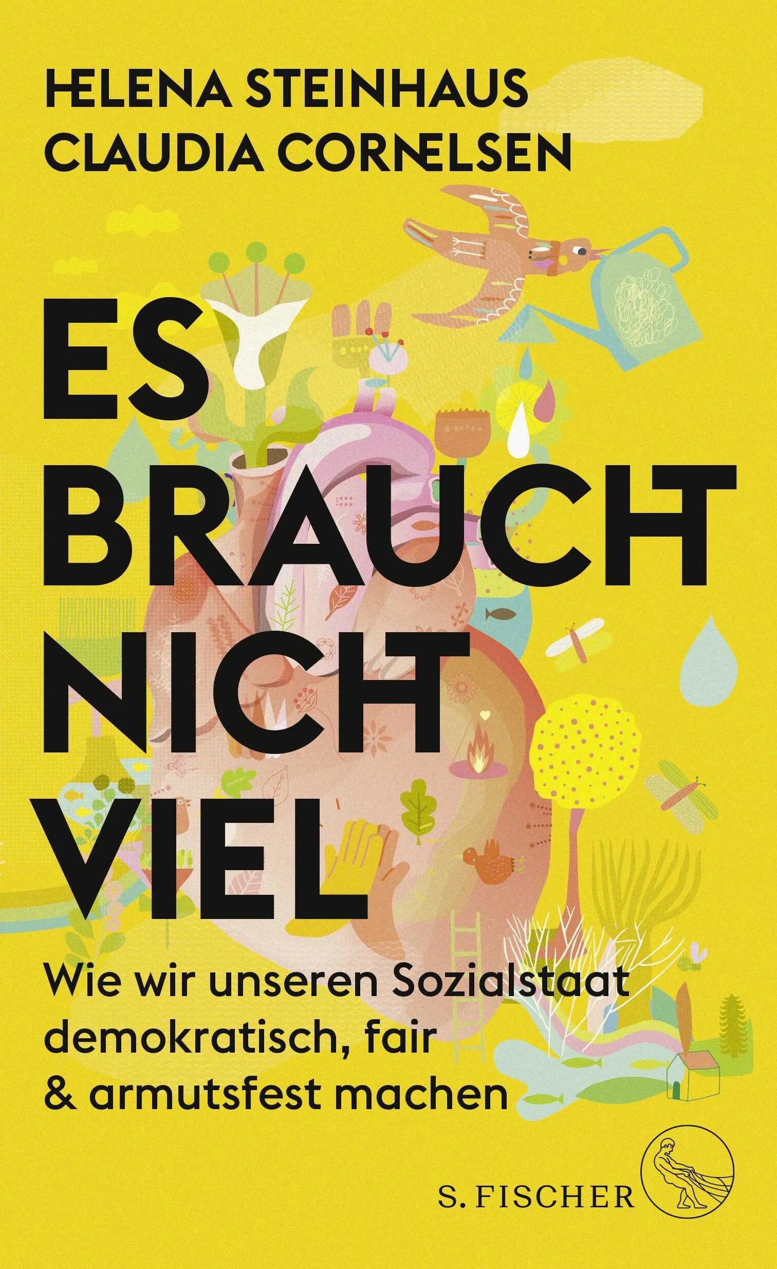 Buchcover von 'Es braucht nicht viel' - Gebundene Ausgabe von Helena Steinhaus