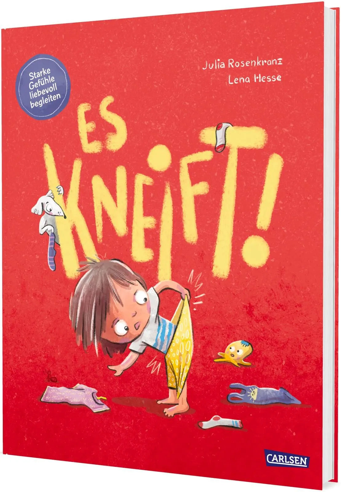 Cover: Es kneift! (Hardcover) von Julia Rosenkranz