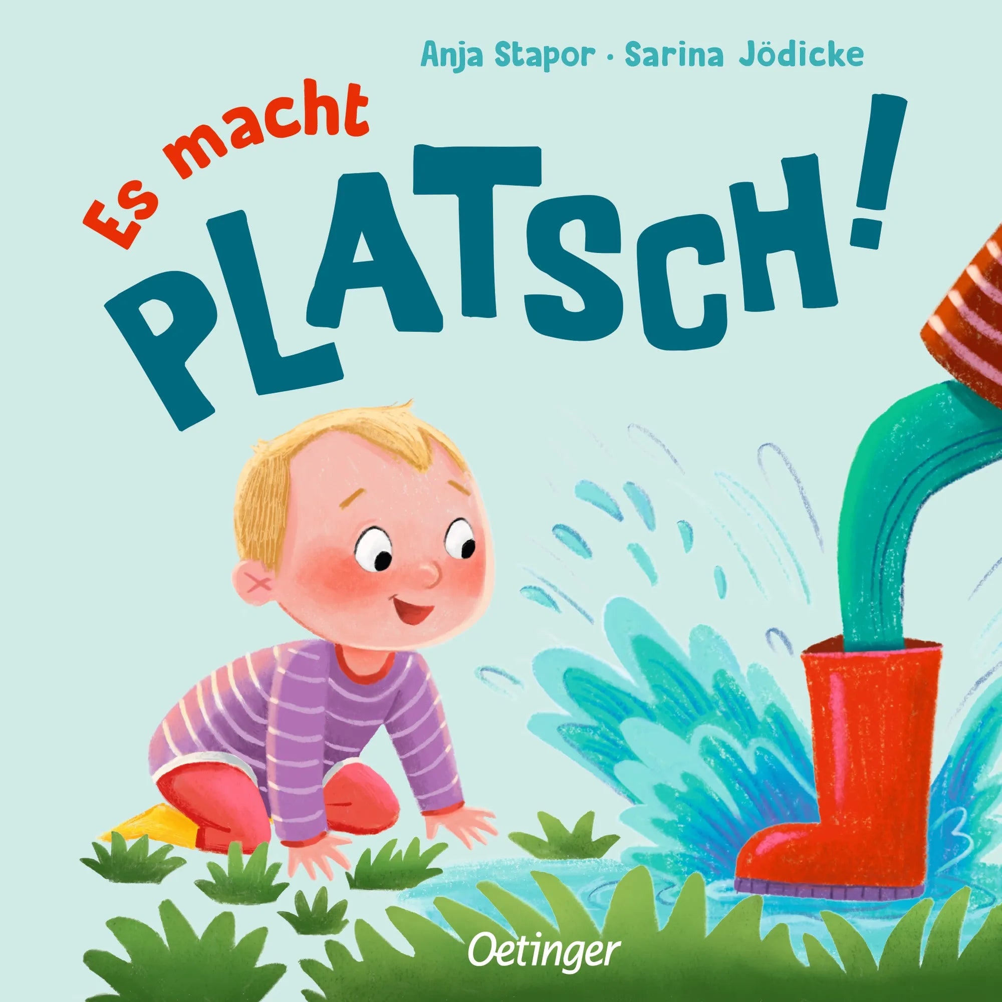 Cover: Es macht PLATSCH! (Hardcover) von Anja Stapor
