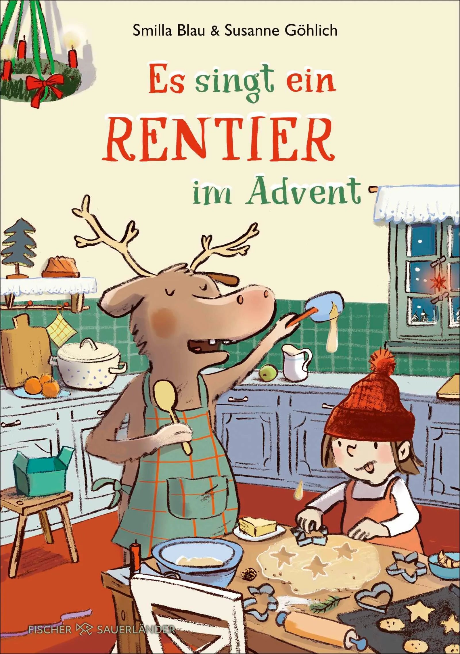 Cover: Es singt ein Rentier im Advent (Hardcover) von Smilla Blau
