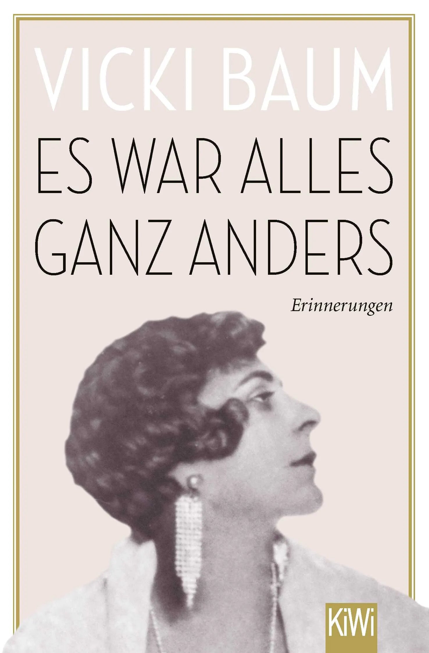 Buchcover von 'Es war alles ganz anders' - Taschenbuch von Vicki Baum