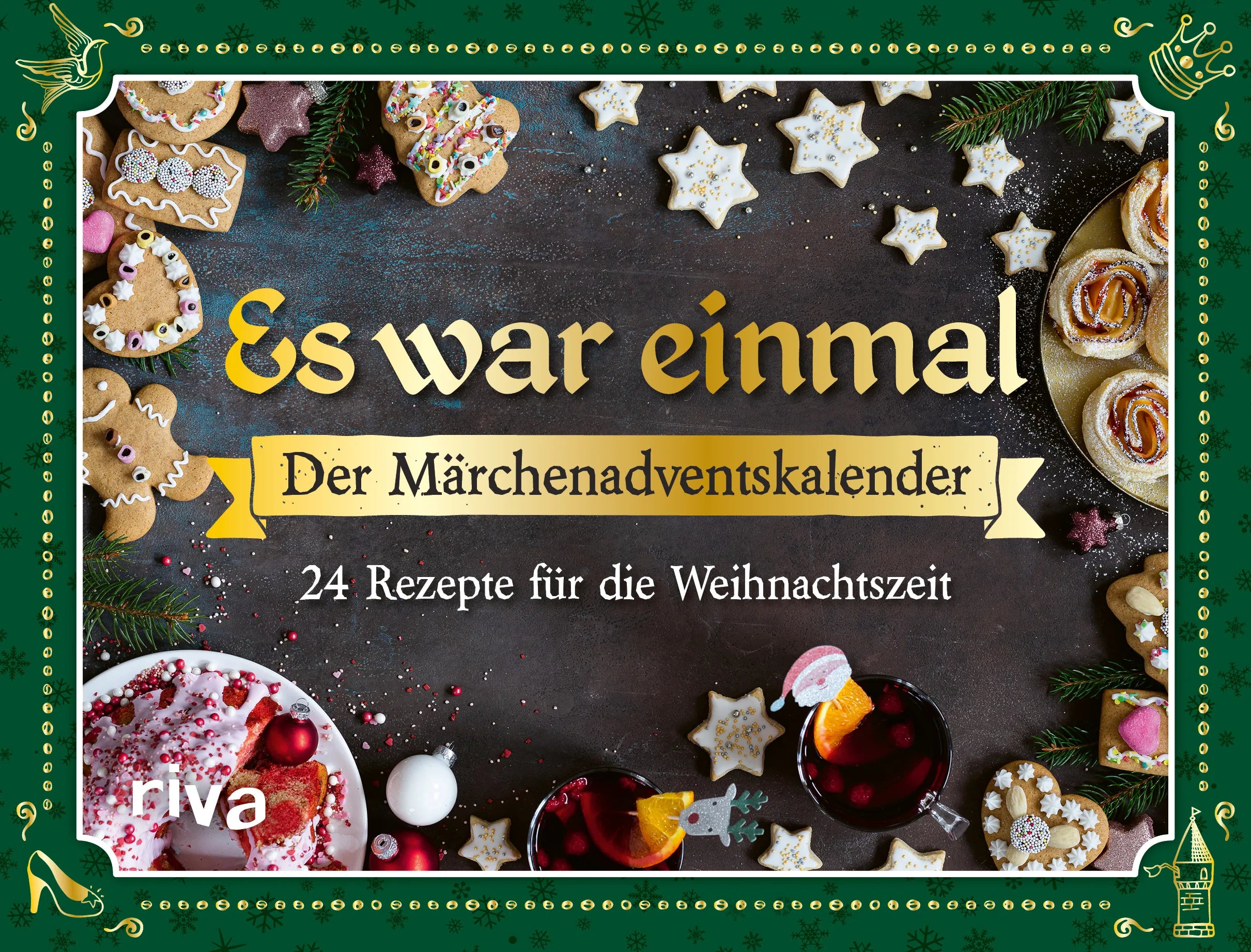 Buchcover von 'Es war einmal – Der Märchenadventskalender' - Gebundene Ausgabe von Clara D. Kuhn