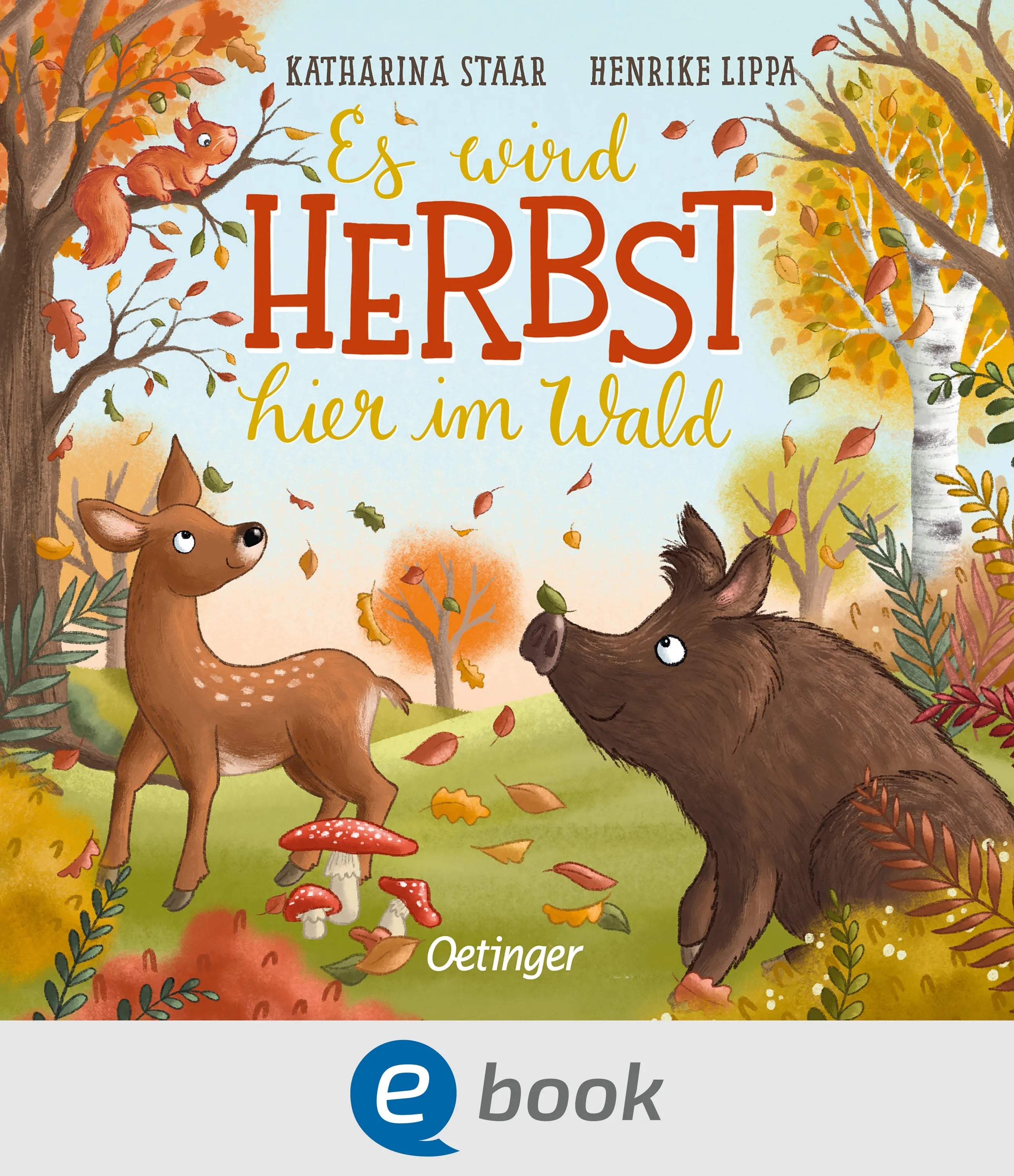Cover: Es wird Herbst hier im Wald (E-Book) von Henrike Lippa