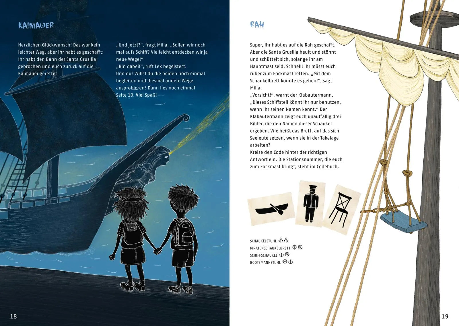 Abbildung von 'Escape-Buch für Grundschulkinder: Escape Challenge: Flucht vom Geisterschiff'