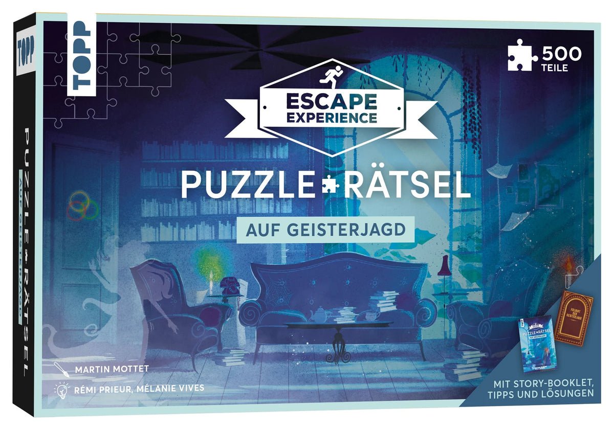 Puzzle: Escape Experience – Puzzle-Rätsel – Auf Geisterjagd