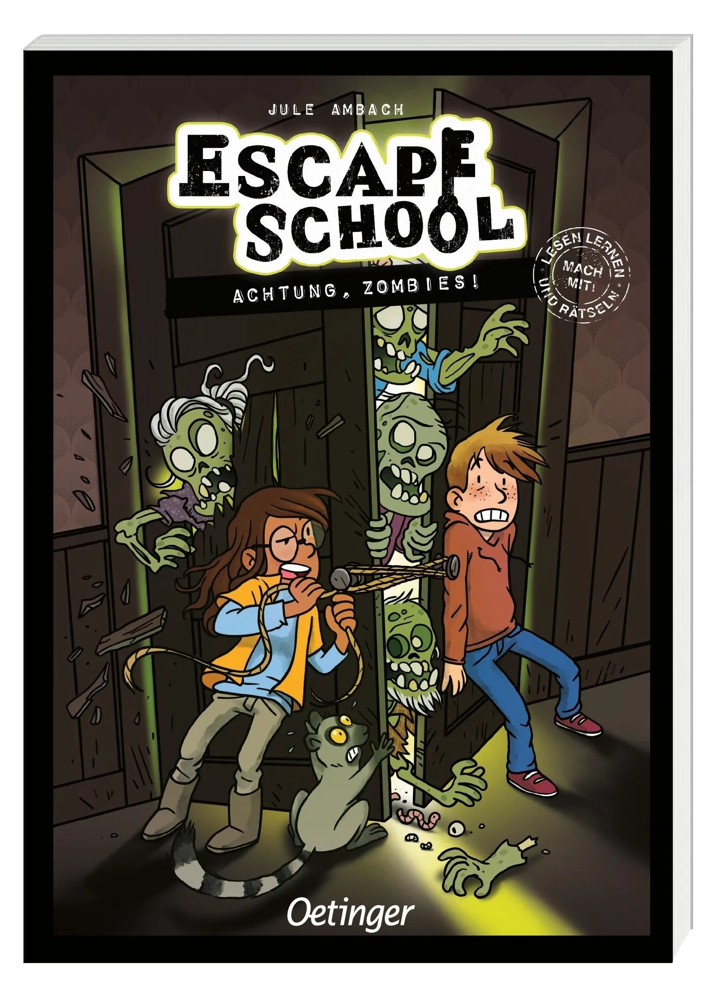 Produktansicht: Escape School 4. Achtung, Zombies! (Taschenbuch)