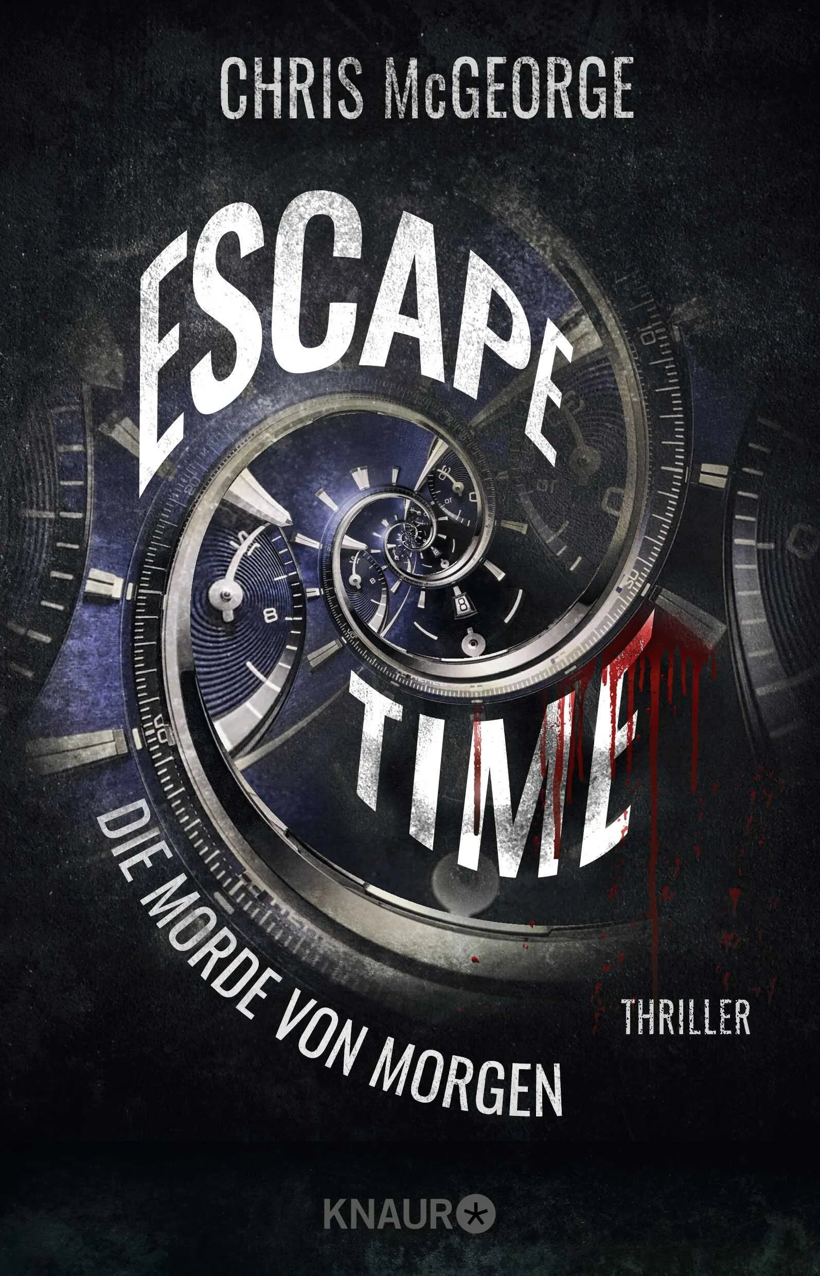 Buchcover von 'Escape Time - Die Morde von morgen' - Paperback von Chris McGeorge