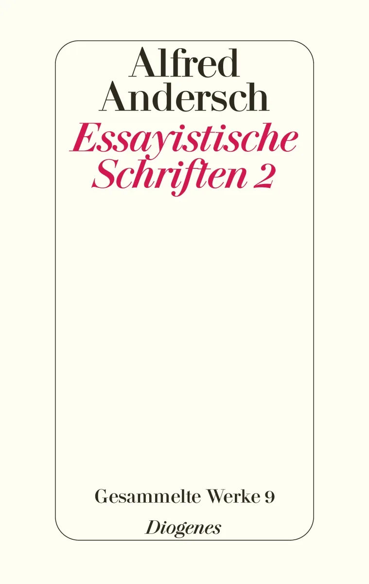 Buchcover von 'Essayistische Schriften 2' - Gebundene Ausgabe von Alfred Andersch