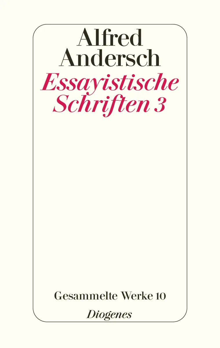 Buchcover von 'Essayistische Schriften 3' - Gebundene Ausgabe von Alfred Andersch