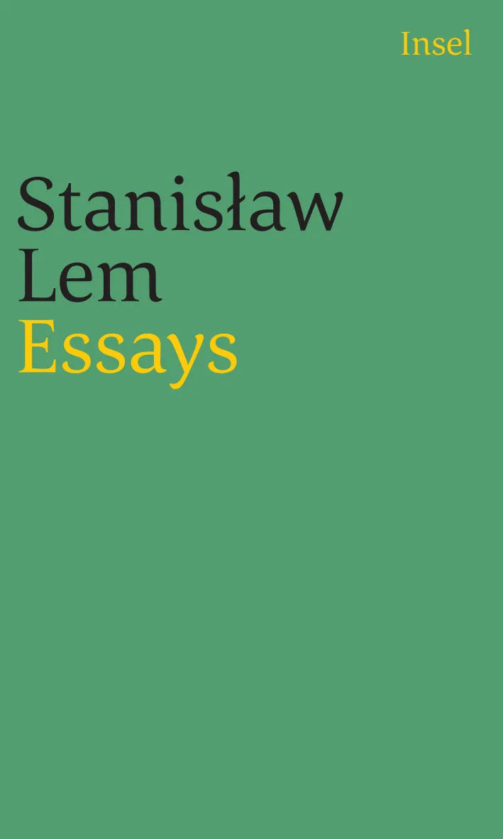 Buchcover von 'Essays' - Taschenbuch von Stanisław Lem
