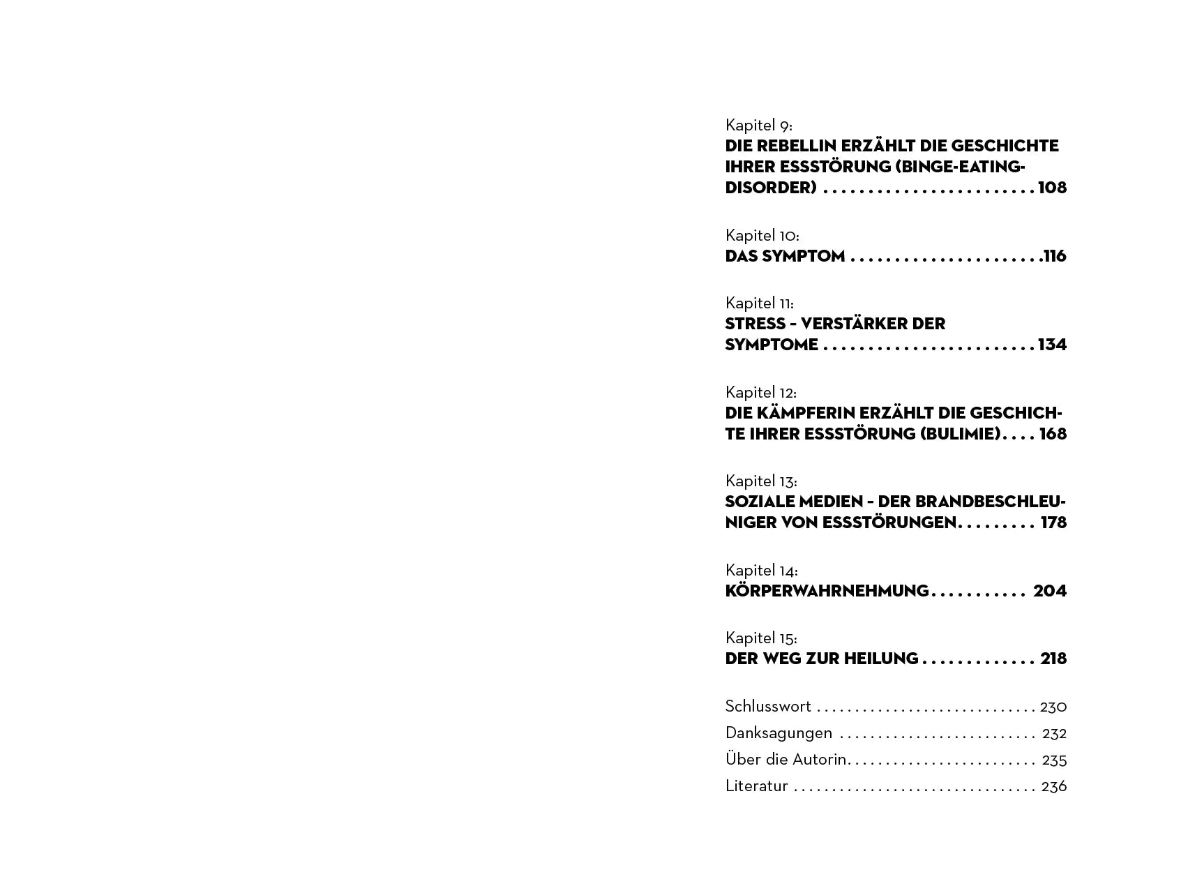 Innenansicht von 'Essstörungen verstehen und überwinden' - Taschenbuch
