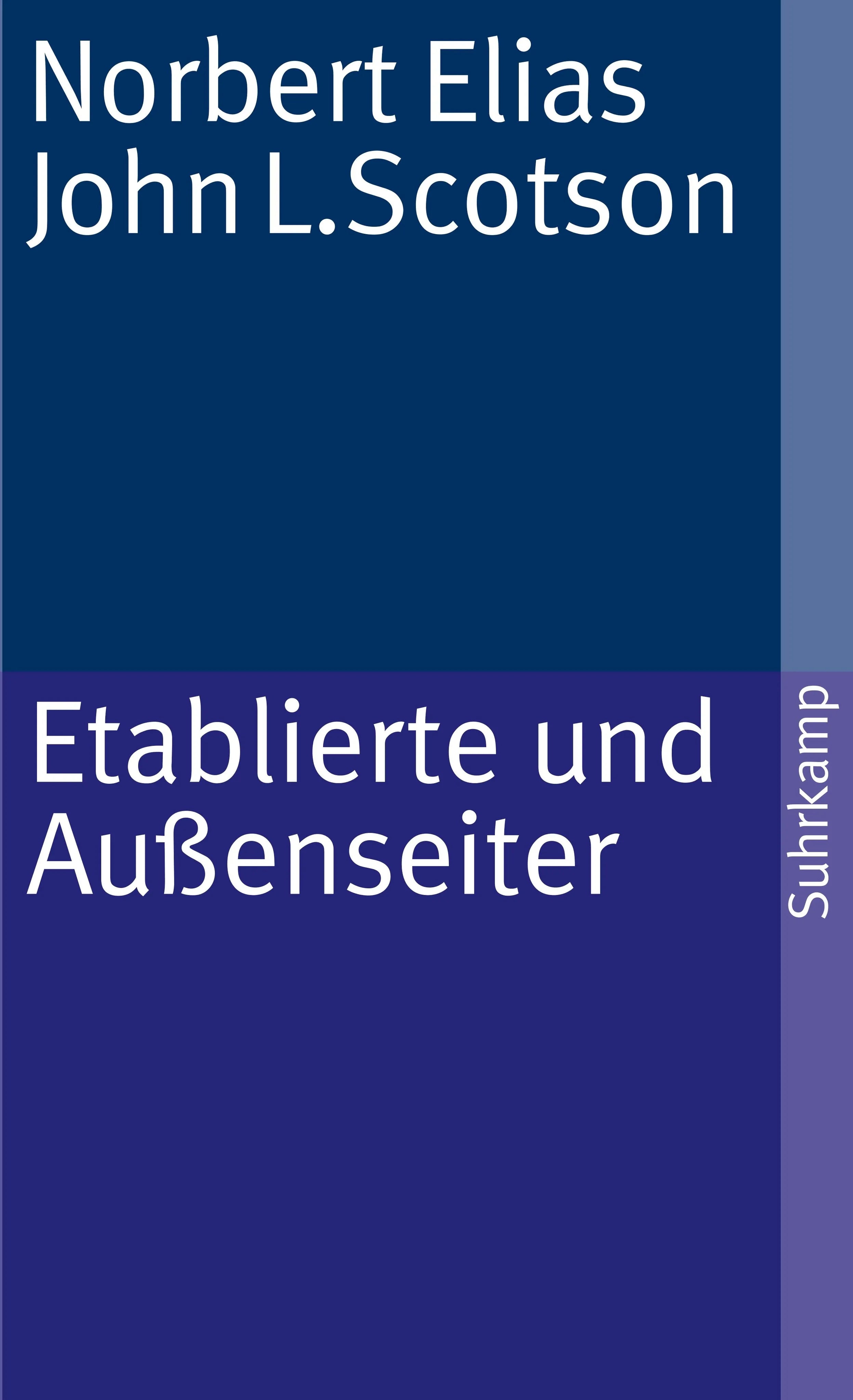 Buchcover von 'Etablierte und Außenseiter' - Taschenbuch von Norbert Elias