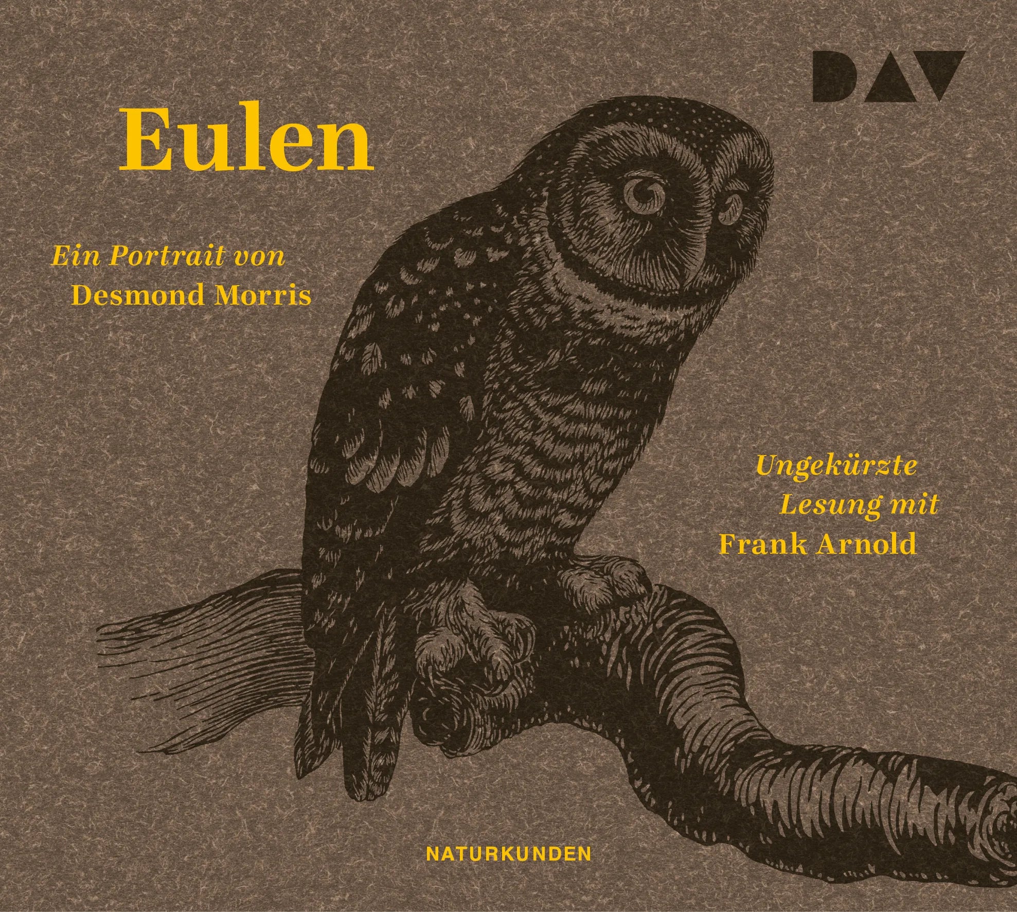 Buchcover von 'Eulen. Ein Portrait' - Hörbuch (CD) von Desmond Morris