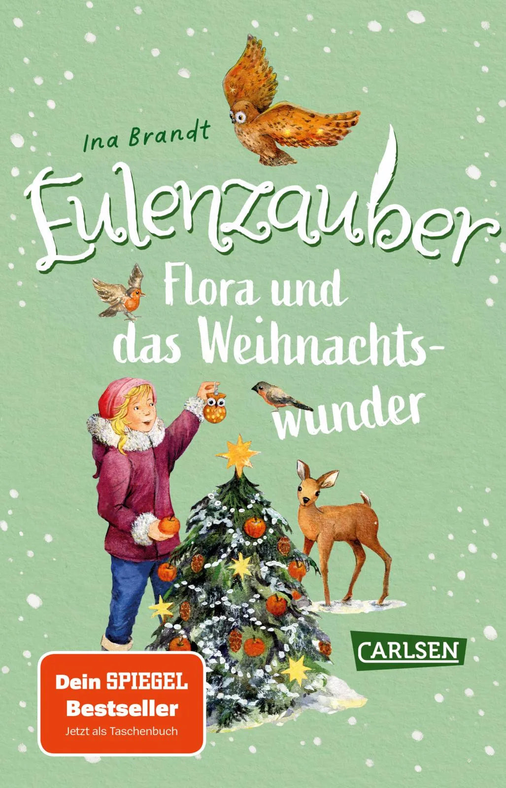 Buchcover von 'Eulenzauber: Flora und das Weihnachtswunder' - Taschenbuch von Ina Brandt