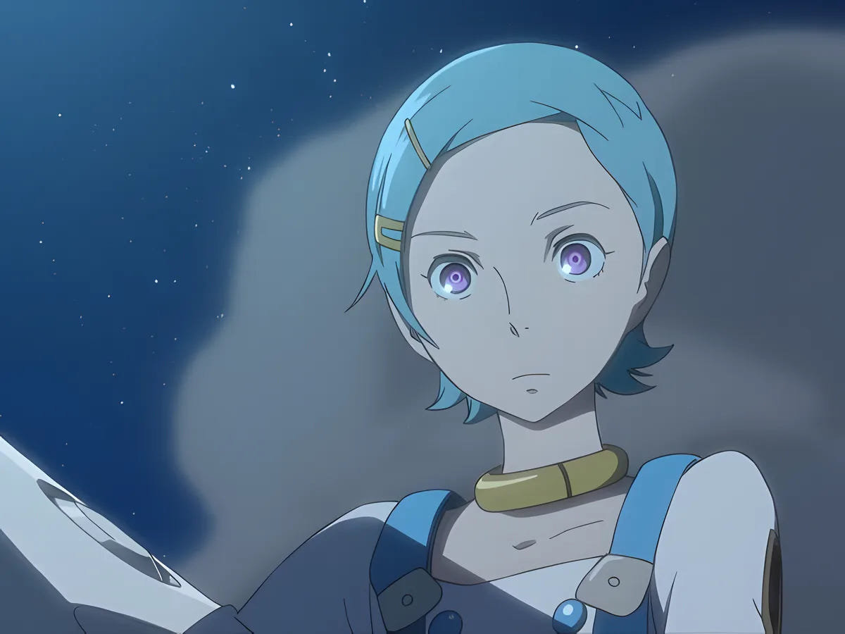 Filmszene 3 aus Eureka Seven - Die Original-Serie – Blu-ray. Regie: Tomoki Kyouda