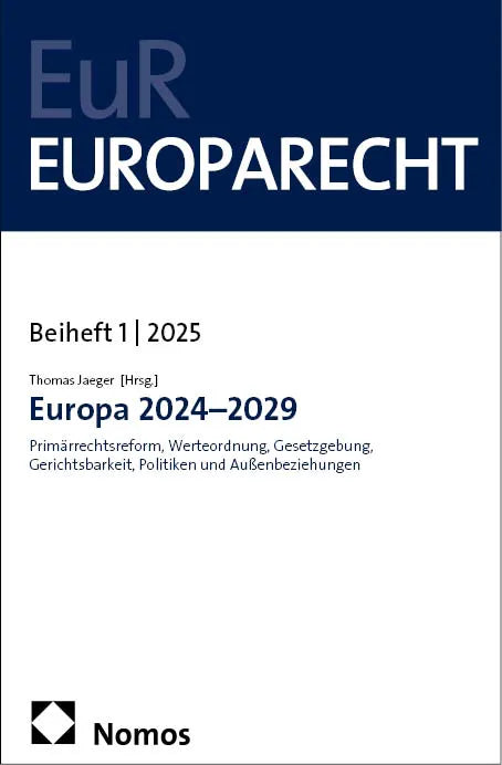 Cover: Europa 2024–2029 (E-Book)