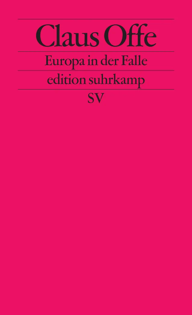 Buchcover von 'Europa in der Falle' - Taschenbuch von Claus Offe
