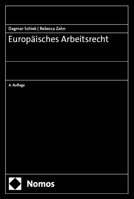 Cover: Europäisches Arbeitsrecht (E-Book) von Dagmar Schiek