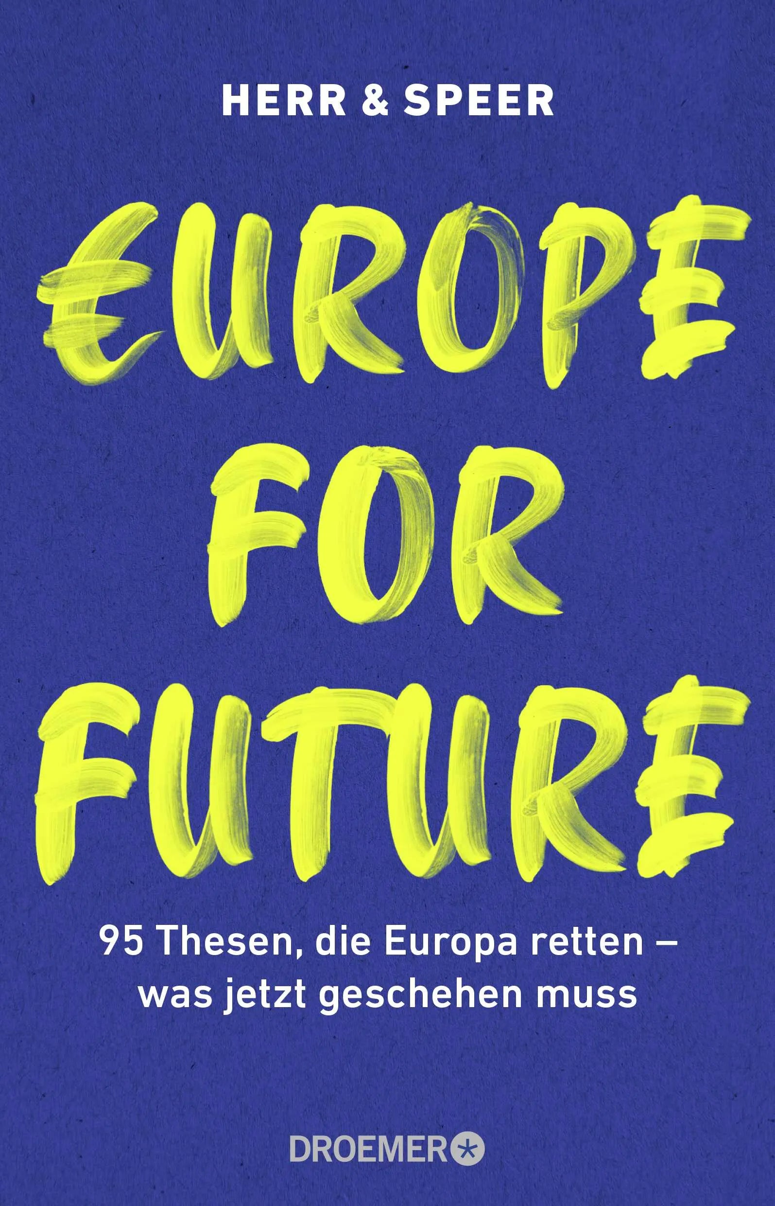 Buchcover von 'Europe for Future' - Paperback von Vincent-Immanuel Herr