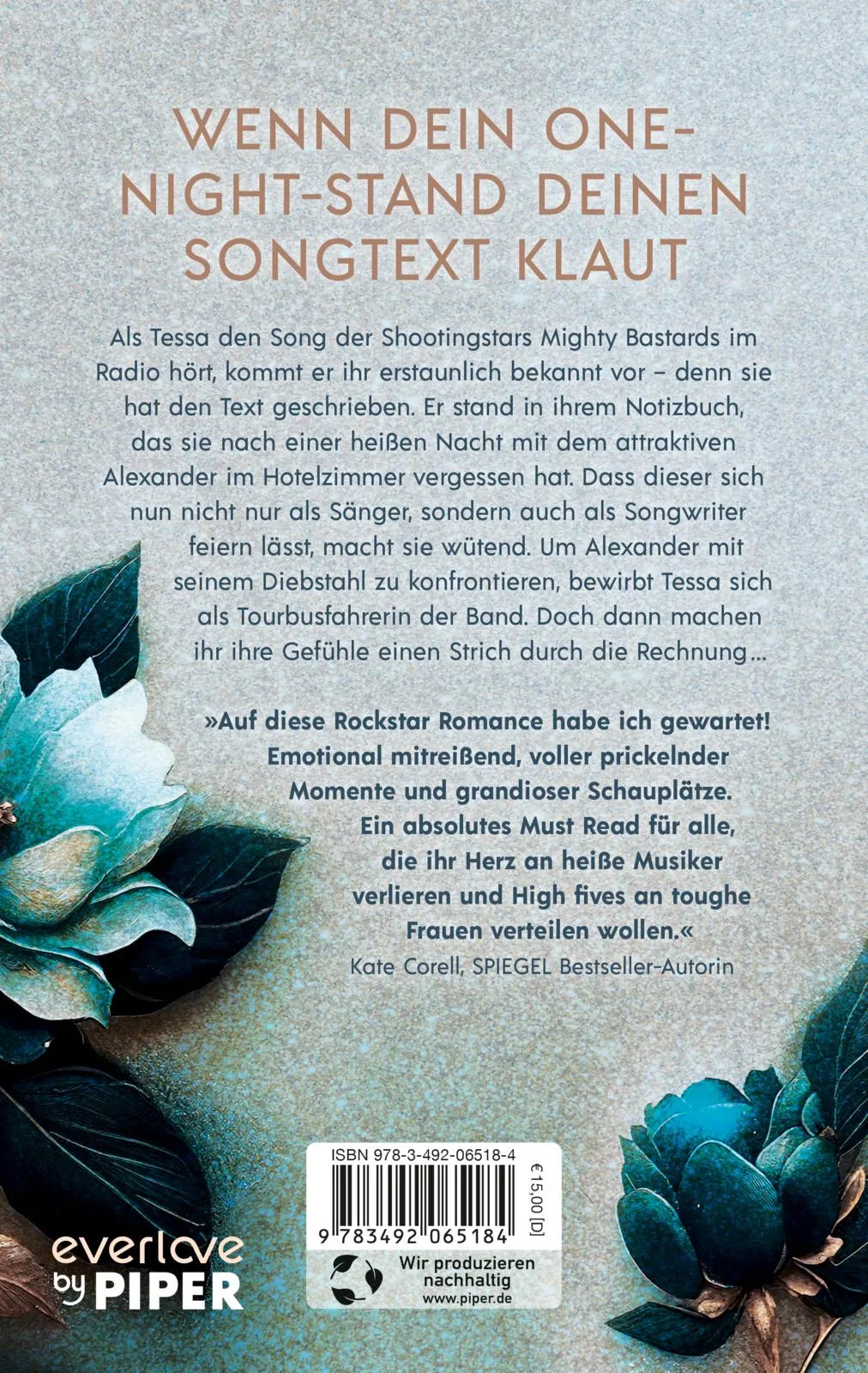 Buchrückseite von 'Everything I Hate About You' mit Klappentext - Paperback