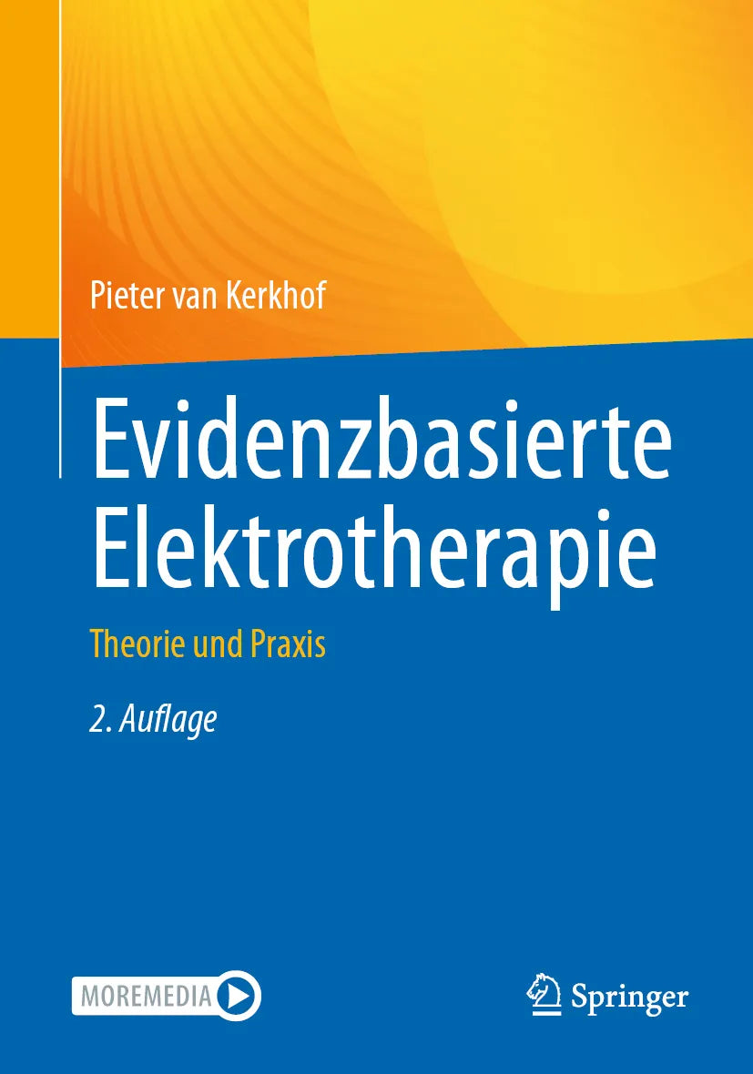 Cover: Evidenzbasierte Elektrotherapie (E-Book) von Pieter van Kerkhof