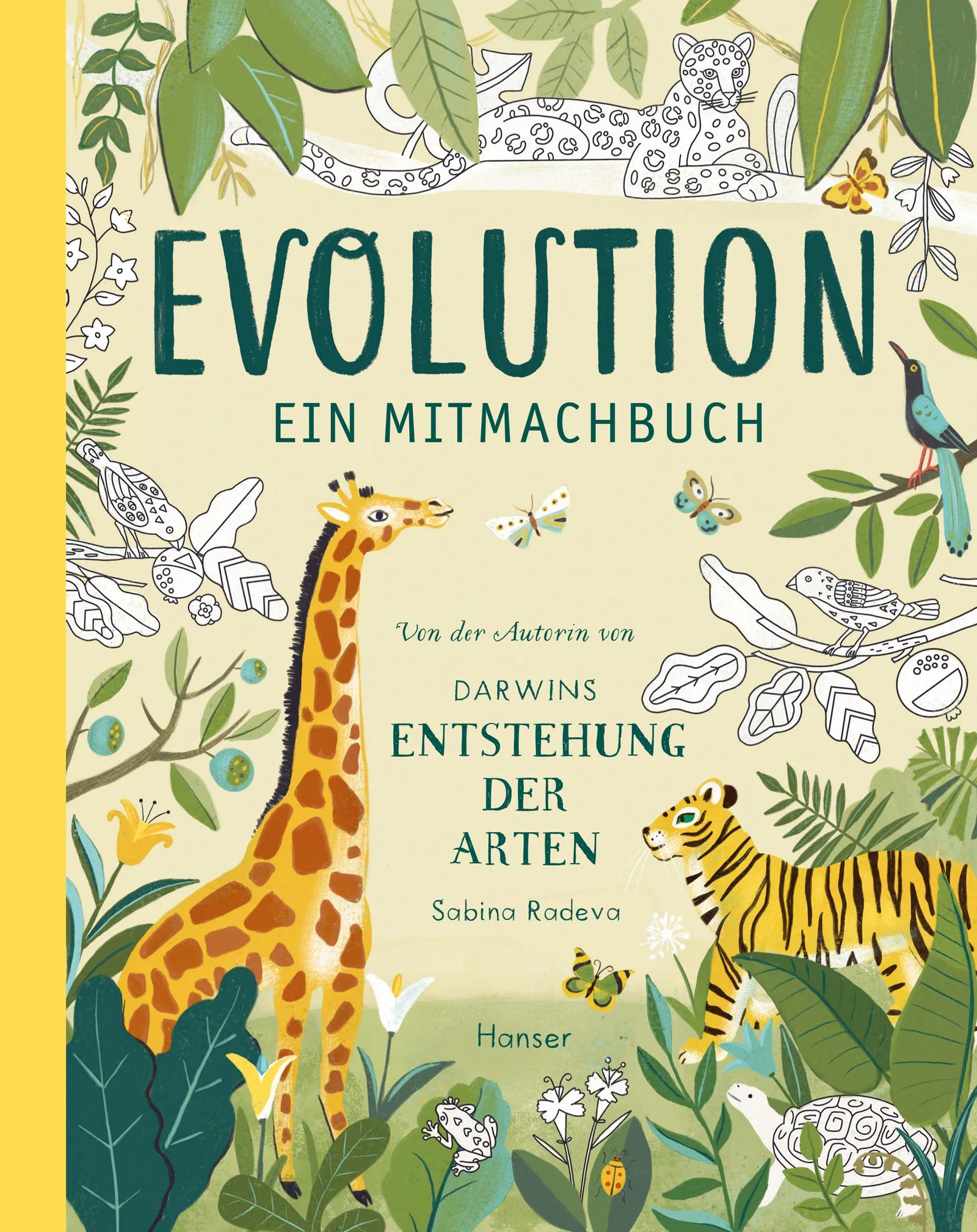 Buchcover von 'Evolution - Ein Mitmachbuch' - Gebundene Ausgabe von Sabina Radeva