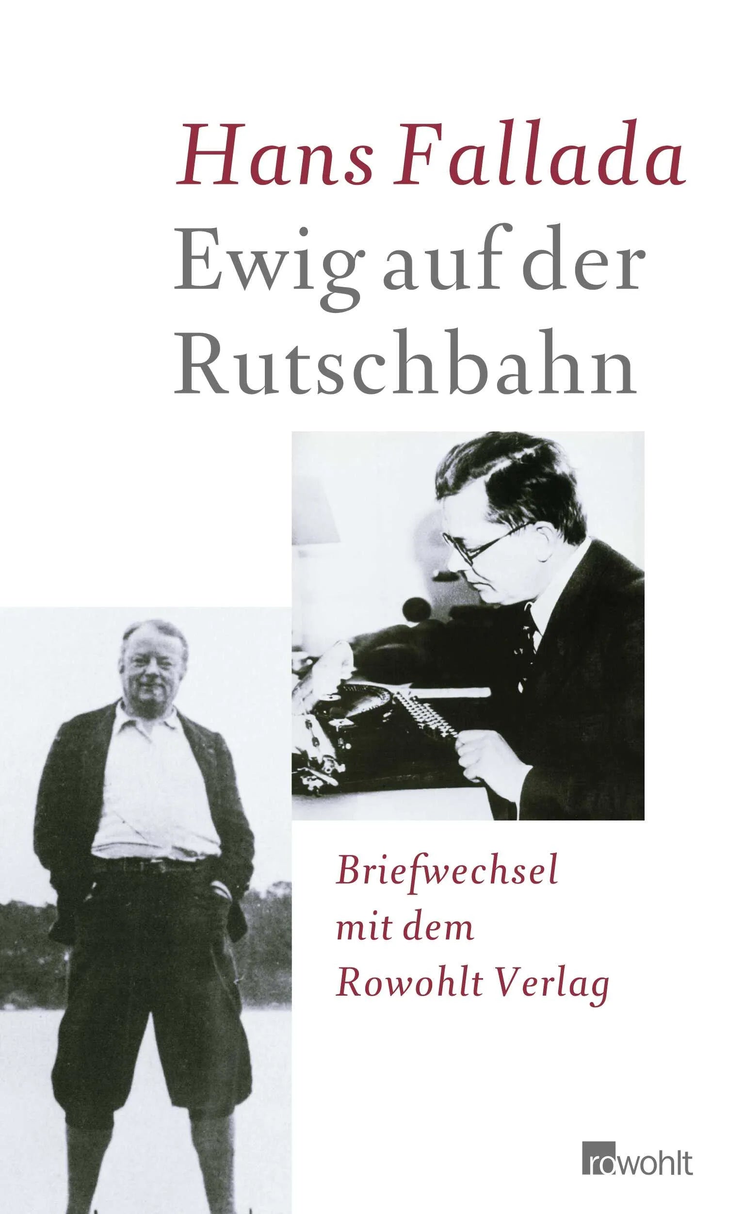 Buchcover von 'Ewig auf der Rutschbahn' - Gebundene Ausgabe von Hans Fallada