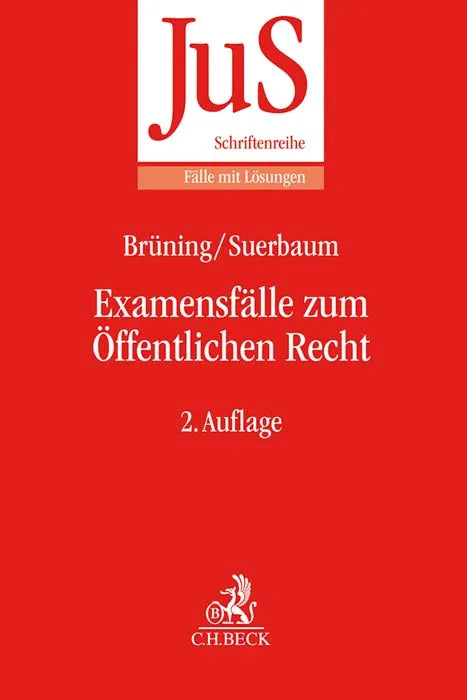 Buchcover von 'Examensfälle zum Öffentlichen Recht' - Taschenbuch von Christoph Brüning