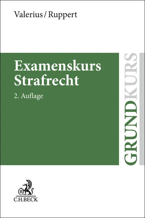 Buchcover von 'Examenskurs Strafrecht' - Taschenbuch von Brian Valerius