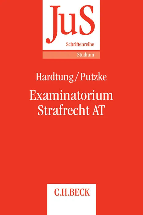 Buchcover von 'Examinatorium Strafrecht AT' - Taschenbuch von Bernhard Hardtung