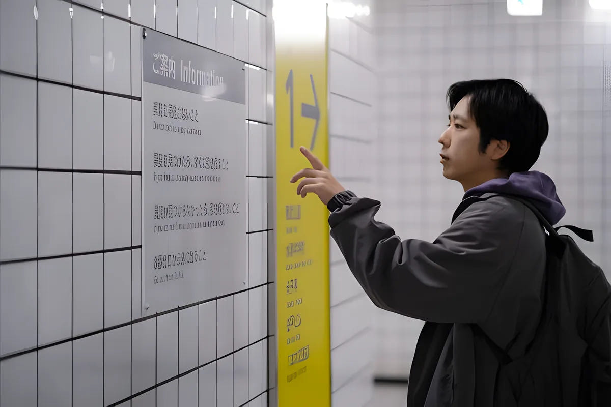 Filmszene 1 aus Exit 8 – Blu-ray. Regie: Genki Kawamura