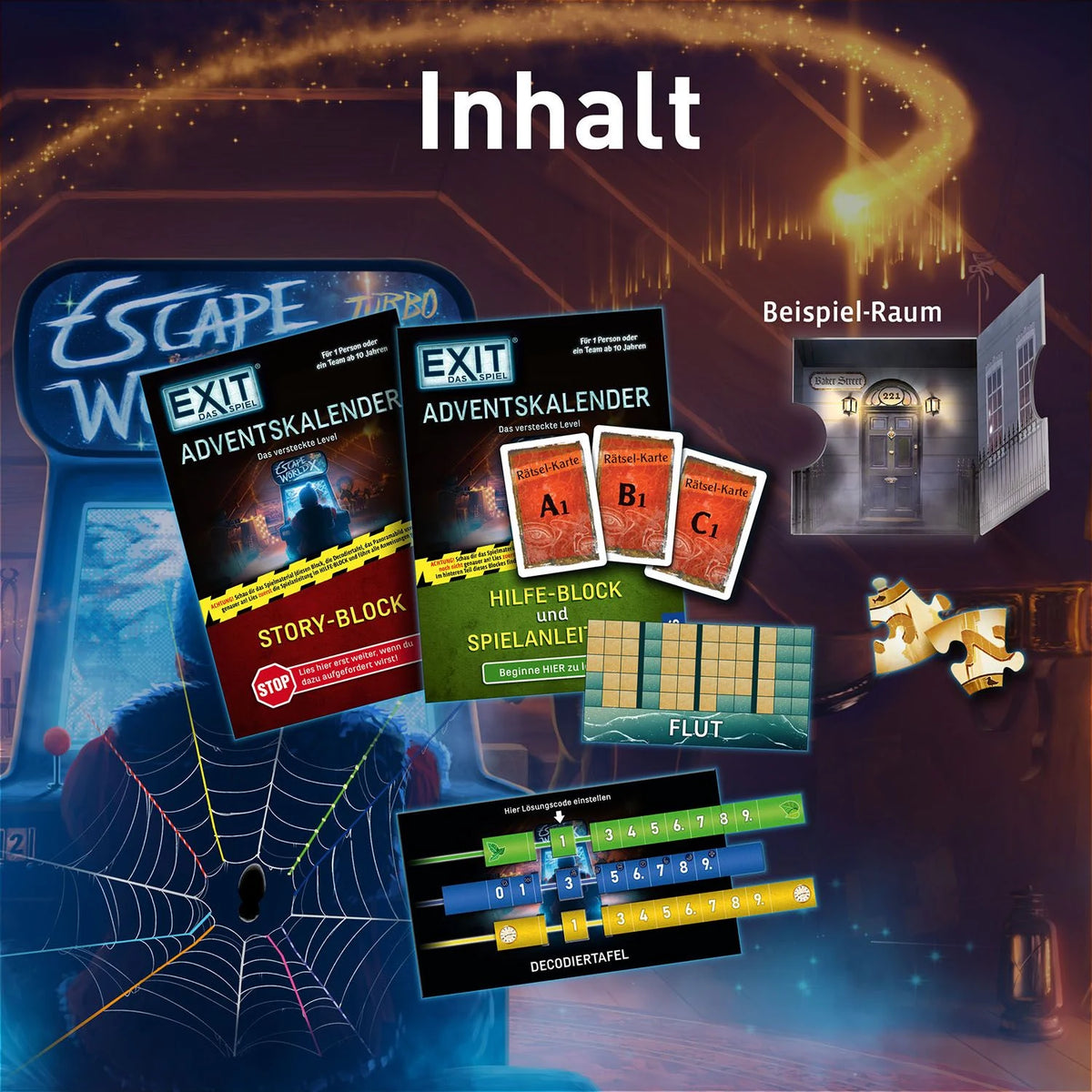 EXIT® - Das Spiel - Adventskalender: Das versteckte Level – Ansicht