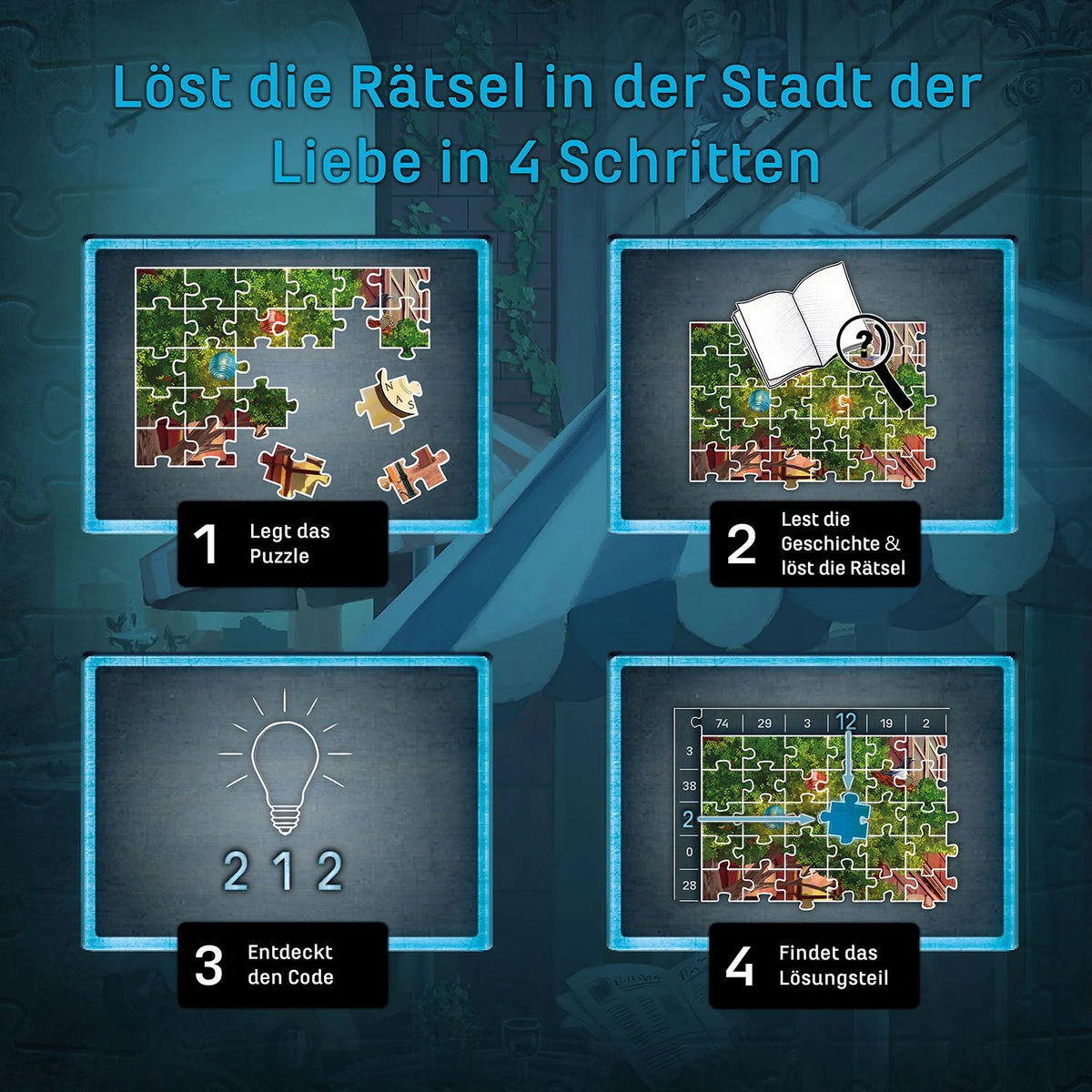 EXIT® - Das Puzzle: Der Auftrag "Paris" – Ansicht