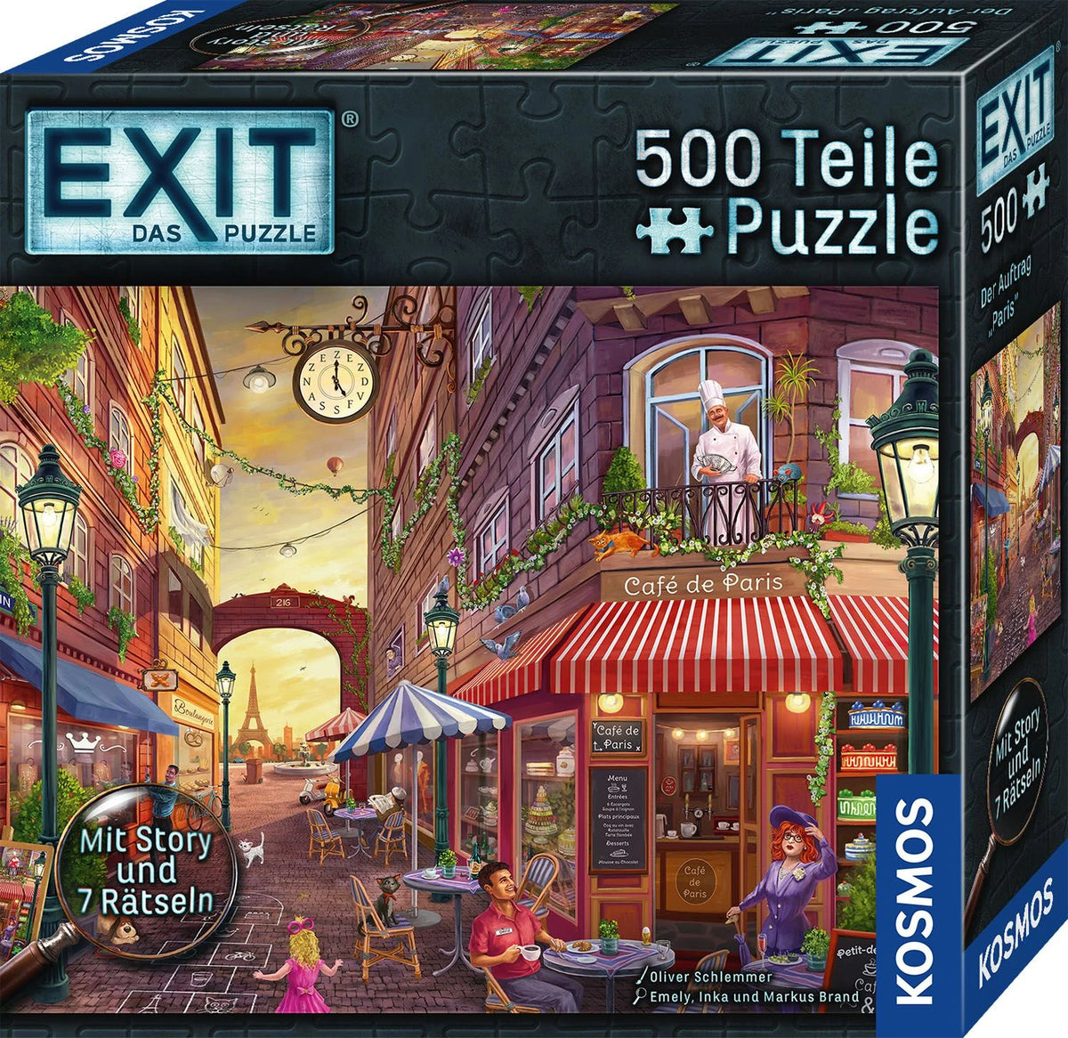 Puzzle: EXIT® - Das Puzzle: Der Auftrag "Paris"