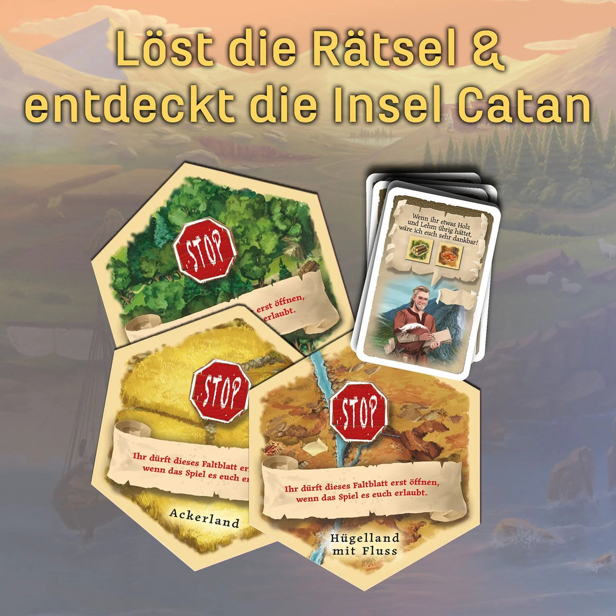 EXIT® - Das Spiel: Abenteuer auf Catan – Ansicht