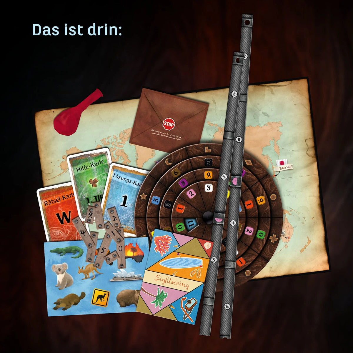 EXIT® Das Vermächtnis des Weltreisenden (F) – Ansicht